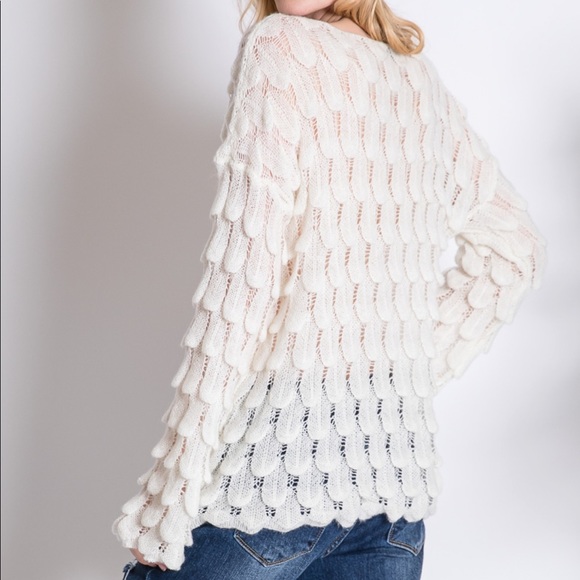 Gorgeous Feather Sweater - Picture 7 of 8